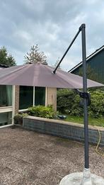 Parasol met standaard, Ophalen, Gebruikt, 3 tot 4 meter, Parasolvoet