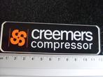 sticker creemers compressor logo, Verzamelen, Verzenden, Zo goed als nieuw, Merk