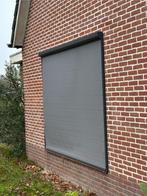 Somfy screen antraciet 270 x 200, Tuin en Terras, Zonneschermen, Ophalen, Elektrisch, Zo goed als nieuw, 150 tot 300 cm