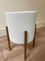 ascot (24cm) roest & era (23cm) Wit bloempot, Ophalen, Rond, Aardewerk, Minder dan 40 cm