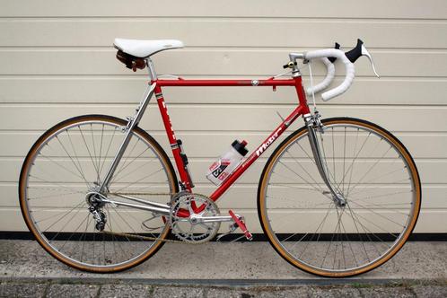 Francesco Moser racefiets - Campagnolo Super Record - 57cm, Fietsen en Brommers, Fietsen | Racefietsen, Zo goed als nieuw, Heren