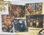 Puzzlebox van wild horse 5x 1000 stukjes, Hobby en Vrije tijd, Denksport en Puzzels, Ophalen, 500 t/m 1500 stukjes, Nieuw, Legpuzzel