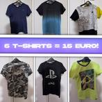 6 t-Shirts voor 15 euro! Alles maat 134/140, Ophalen of Verzenden, Zo goed als nieuw, Maat 134