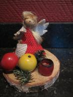 Houten/Jute Engeltje, Ophalen of Verzenden, Gebruikt