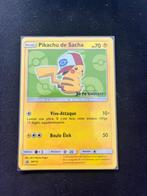 Pikachu de Sacha (SM 112) - Pokemon SM Black Star Promos, Verzenden, Gebruikt, Losse kaart