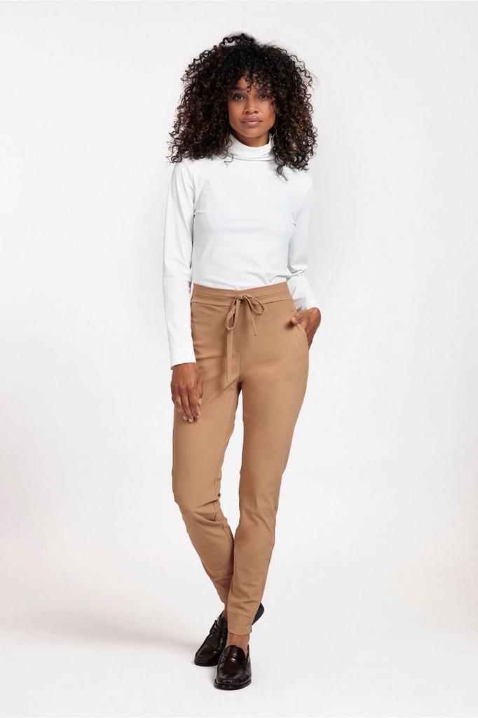 Studio Anneloes Downstairs dark Sahara XS, Kleding | Dames, Broeken en Pantalons, Zo goed als nieuw, Maat 34 (XS) of kleiner, Beige