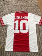 Litmanen Ajax retro voetbalshirt maat S, Sport en Fitness, Voetbal, Ophalen of Verzenden, Zo goed als nieuw, Shirt