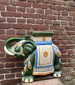 Keramische olifant, Antiek en Kunst, Antiek | Keramiek en Aardewerk, Ophalen of Verzenden
