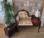 Uniek sfeervoll telefoonbankje!, Antiek en Kunst, Antiek | Meubels | Stoelen en Banken, Ophalen