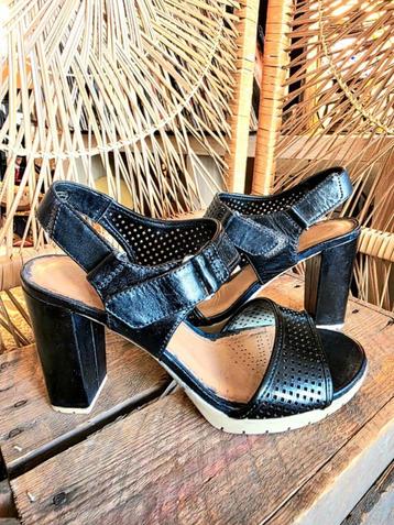 YV6184:Clarks Pastina Malory Heel Sandals Shoes Schoenen beschikbaar voor biedingen