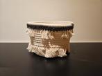 Decoratieve mand met franjes, Overige materialen, Minder dan 50 cm, Minder dan 50 cm, Ophalen of Verzenden