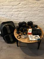 2x Canon camera Eos 600D en Eos 1000D met veel toebehoren., Ophalen, Spiegelreflex, Canon, Zo goed als nieuw