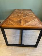 Prachtig houten eettafel, Huis en Inrichting, Tafels | Eettafels, Ophalen, 100 tot 150 cm, Teakhout, 200 cm of meer