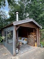 Veranda 450x350cm, Tuin en Terras, Ophalen, 200 tot 400 cm, 3 ramen of meer, Zo goed als nieuw