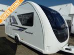 Sprite Mondial 420 SE Superstunt, Caravans en Kamperen, Caravans, Overige typen, Standaardzit, Schokbreker, Tot en met 2