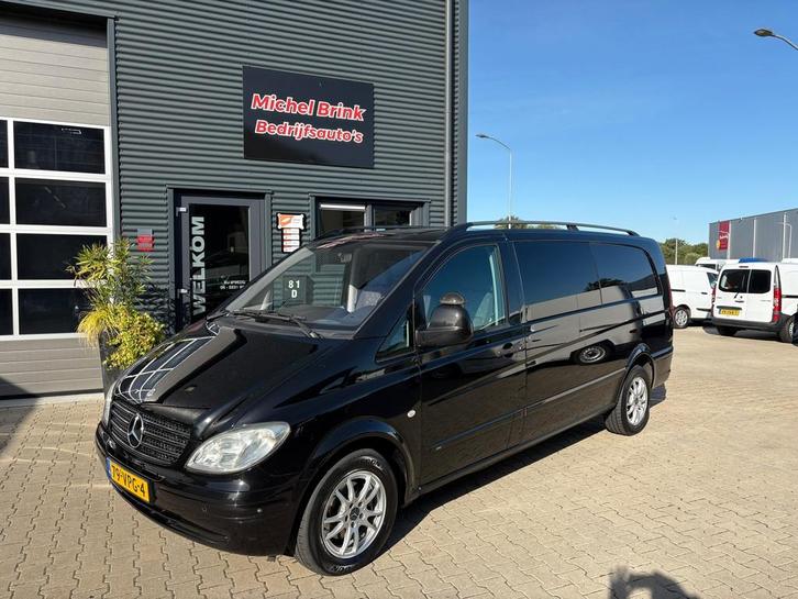 Mercedes-Benz Vito 120 CDI V6 343 Dubbele Cabine, Auto's, Bestelauto's, Bedrijf, Te koop, ABS, Airconditioning, Centrale vergrendeling