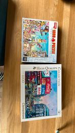 2 1000 stukjes puzzels, Hobby en Vrije tijd, Denksport en Puzzels, Ophalen of Verzenden, Zo goed als nieuw