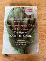 Gesingeerd Anna Del Conte -Amaretto,Apple Cake and Artichoke, Ophalen of Verzenden, Anna Del Conte, Italië