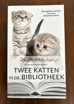 Twee katten in de bibliotheek -  Jan Louch & Lisa Rogak, Boeken, Dieren en Huisdieren, Jan Louch, Ophalen of Verzenden, Zo goed als nieuw