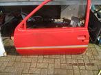 linker voorportier opel kadett  E, Auto-onderdelen, Carrosserie en Plaatwerk, Ophalen of Verzenden, Gebruikt, Opel, Deur