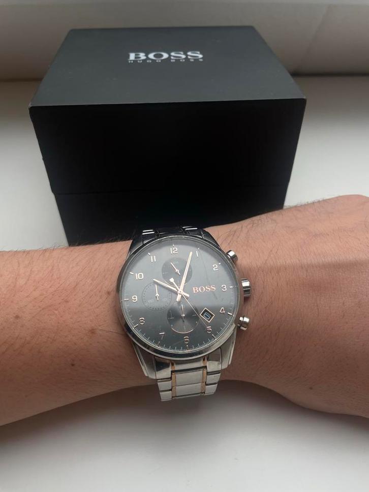 Hugo Boss Horloge - Stijlvol Polshorloge, Sieraden, Tassen en Uiterlijk, Horloges | Heren, Zo goed als nieuw, Polshorloge, Overige merken