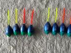 adv 711 / €12,00 NIEUW set 8 inline dobbers GARBOLINO, Ophalen of Verzenden, Nieuw, Dobber of Lood