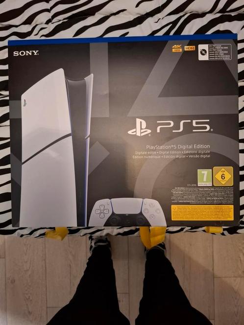 PlayStation 5 Slim Digital, Spelcomputers en Games, Spelcomputers | Sony PlayStation 5, Zo goed als nieuw, Playstation 5 Digital