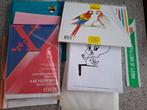 KLEURPLATEN, OVERTREKPAPIER, SCHETSBOEK, MAPJES E, Ophalen of Verzenden, Gebruikt