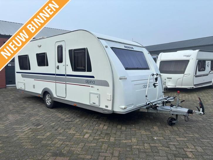 Adria Alpina 563 UL Mover alde winterisolatie, Caravans en Kamperen, Caravans, Bedrijf, tot en met 4, 1500 - 2000 kg, Rondzit