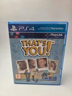 That's You! - PlayStation 4 PlayLink, Puzzel en Educatief, Ophalen of Verzenden, Zo goed als nieuw, Eén computer