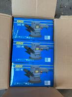 Partij van 18 kinzo excentriche schuurmachines, Doe-het-zelf en Verbouw, Gereedschap | Schuurmachines, Ophalen, Nieuw, Minder dan 600 watt