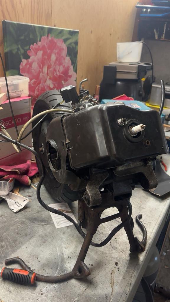 Piaggio 70cc blok Zip type 1/2/3, Fietsen en Brommers, Brommeronderdelen | Algemeen, Gebruikt, Blok, Ophalen