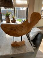 Decoratie teakhouten vis karper, Ophalen