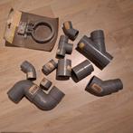 PVC Buizen en Koppelingen - Diverse Maten, Doe-het-zelf en Verbouw, Buizen en Afvoer, Ophalen, Bochten, Gebruikt, Pvc