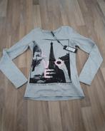 Outfitters Nation Shirt - Parijs Print - Maat 170, Meisje, Nieuw, Ophalen of Verzenden, Shirt of Longsleeve