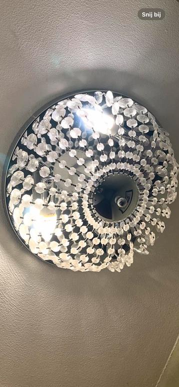 Mooie Hanglamp met Kristallen beschikbaar voor biedingen