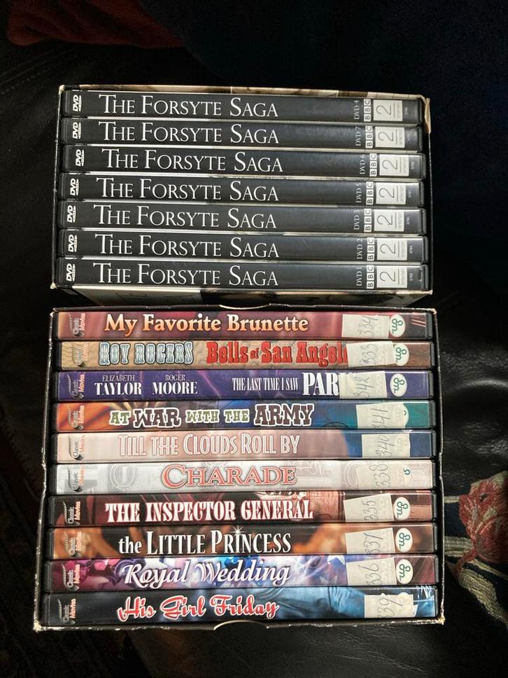 DVD Klassiekers - Diverse Films & The Forsyte Saga, Cd's en Dvd's, Dvd's | Tv en Series, Gebruikt, Drama, Boxset, Alle leeftijden