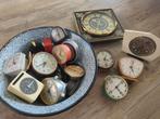 20 antieke wekkers en klokken, Ophalen of Verzenden