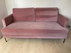 Roze Velvet loveseat - 2 zits bank, Huis en Inrichting, Banken | Bankstellen, Ophalen, Gebruikt, Velvet, Driepersoons