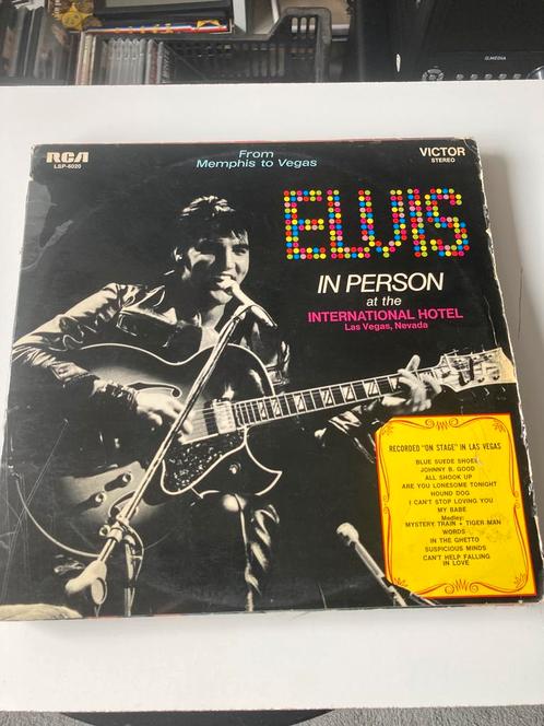 Elvis diverse lps, Cd's en Dvd's, Vinyl | Pop, Gebruikt, 1960 tot 1980, Ophalen of Verzenden
