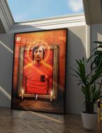 Uniek XXL Glasschilderij | Soccer Legend Cruyff - 6 sizes, Oorspronkelijke maker, Verzenden, Nieuw, 125 cm of meer