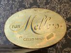 Vintage Van Melle's Cellomints blik, Ophalen of Verzenden, Gebruikt, Overige, Van Nelle