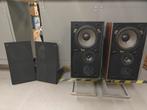 B&O Beovox S45-2 Speakers HGHarderwijk, Audio, Tv en Foto, Luidsprekers, Gebruikt, 60 tot 120 watt, Front, Rear of Stereo speakers