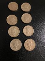 8 x Elizabeth  munten, Postzegels en Munten, Munten | Europa | Niet-Euromunten, Ophalen of Verzenden