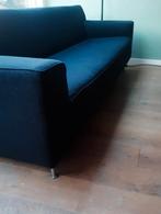 Gratis bank. Antraciet, Ophalen, Gebruikt, Driepersoons, 75 tot 100 cm