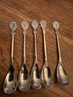 Vijf Letterlepeltjes J,V,R,J,H, Ophalen of Verzenden