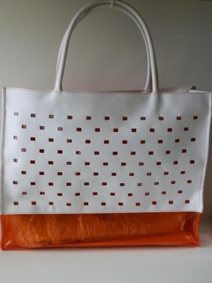 Lancaster shoppertas. Strandtas. Sac cabas., Sieraden, Tassen en Uiterlijk, Tassen | Damestassen, Zo goed als nieuw, Shopper, Ophalen of Verzenden