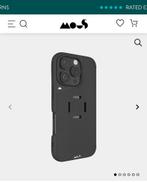 New Mous Intralock iphone 16 Pro case, Ophalen of Verzenden, Zo goed als nieuw