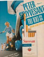 retro reclame 1984 Peter Stuyvesant sigaretten geniet langer, Verzenden, Overige typen