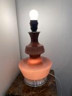 Glazen tafellamp Holmegaard / de Rupel, Huis en Inrichting, Lampen | Tafellampen, Minder dan 50 cm, Glas, Gebruikt, Ophalen